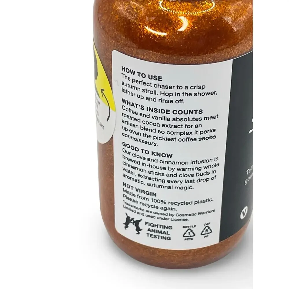 LUSH Pumpkin Latte Shower Gel 100ml 3.3oz Limited Edition Pumpkin Spice Scents
